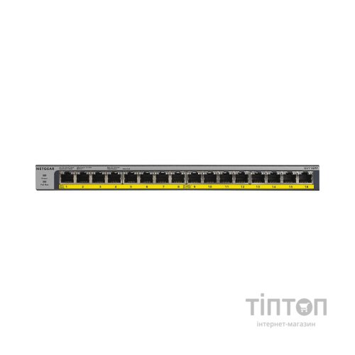 Комутатор мережевий Netgear GS116PP-100EUS