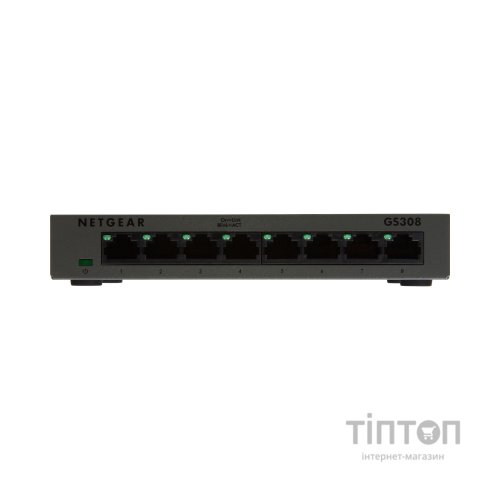 Комутатор мережевий Netgear GS308 (GS308-300PES)