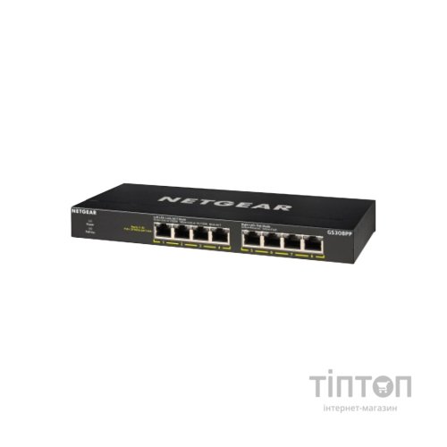 Комутатор мережевий Netgear GS308PP-100EUS