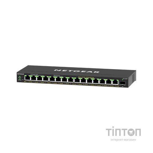 Комутатор мережевий Netgear GS316EPP-100PES