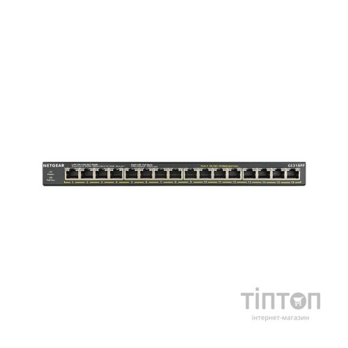 Комутатор мережевий Netgear GS316PP-100EUS