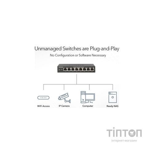 Комутатор мережевий Netgear GS316PP-100EUS