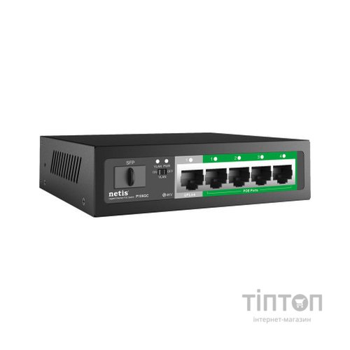 Комутатор мережевий Netgear P106GC