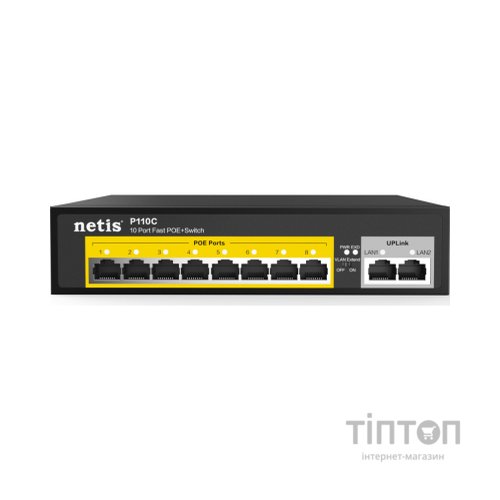 Комутатор мережевий Netis P110C