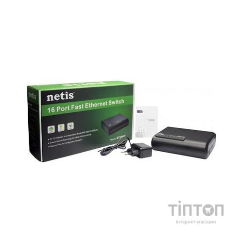 Комутатор мережевий Netis ST3116P