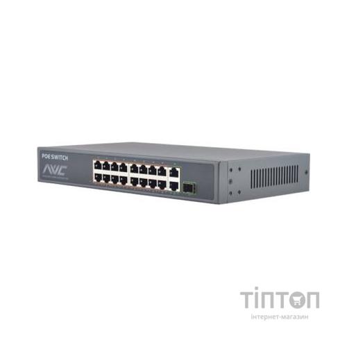 Комутатор мережевий NVC NVC-1816GSR
