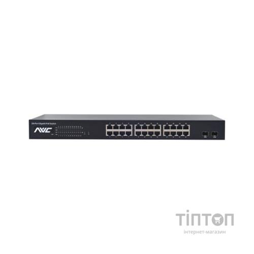 Комутатор мережевий NVC NVC-E3224S