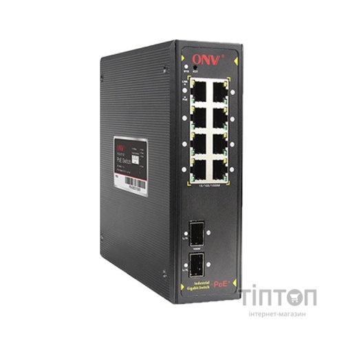 Комутатор мережевий Onv IPS7108PFCP