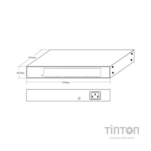 Комутатор мережевий Onv ONV-H1024