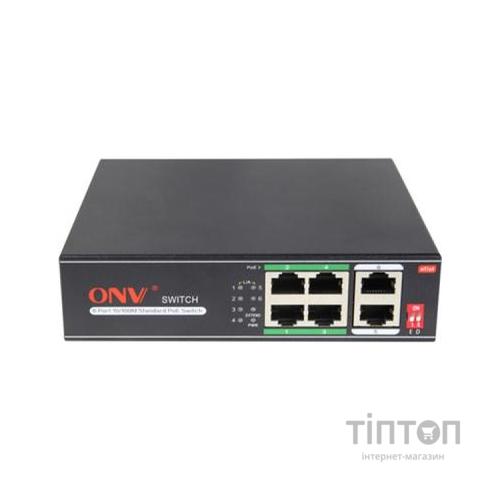 Комутатор мережевий Onv ONV-H1064PLD