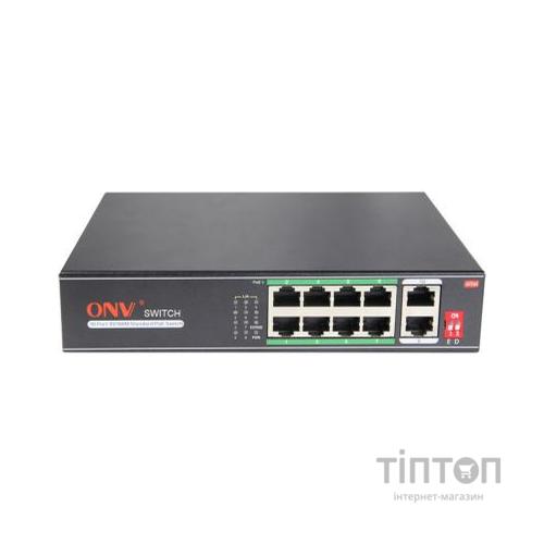 Комутатор мережевий Onv ONV-H1108PLD