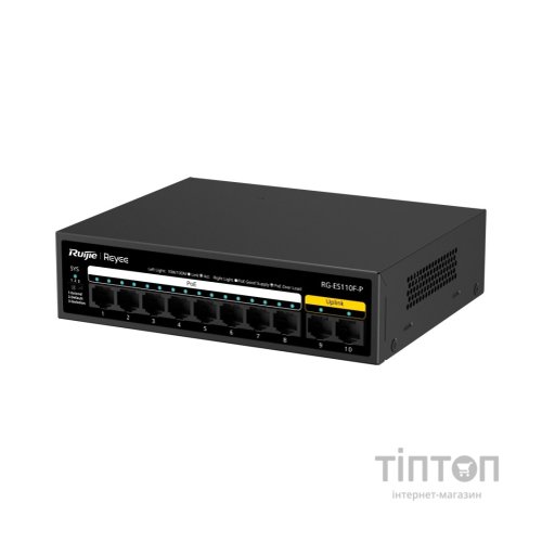Комутатор мережевий Ruijie Networks RG-ES110F-P