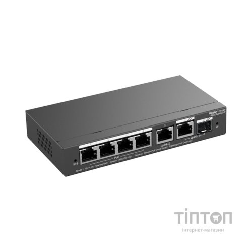 Комутатор мережевий Ruijie Networks RG-ES206GS-P