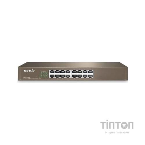 Комутатор мережевий Tenda TEF1016D