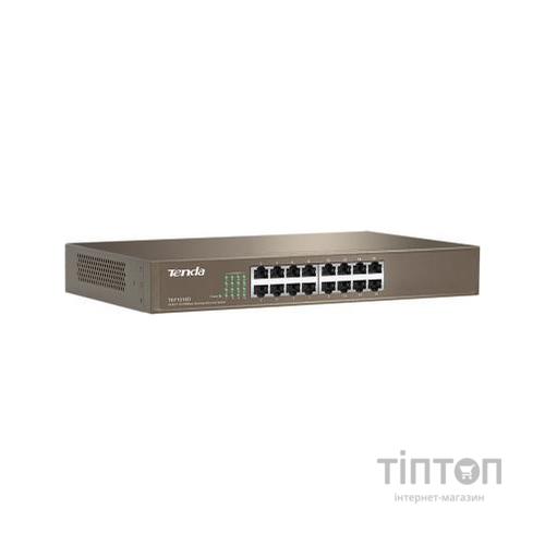 Комутатор мережевий Tenda TEF1016D