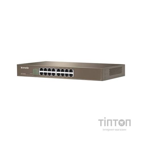 Комутатор мережевий Tenda TEF1016D