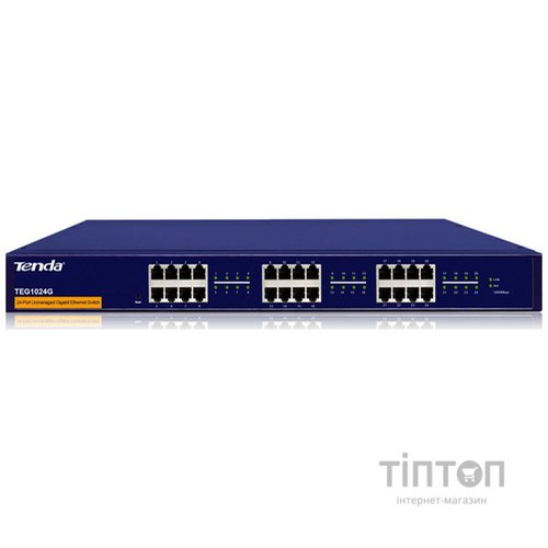 Комутатор мережевий TENDA TEG1024G