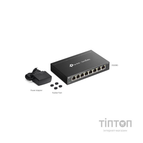 Комутатор мережевий TP-Link ES208G
