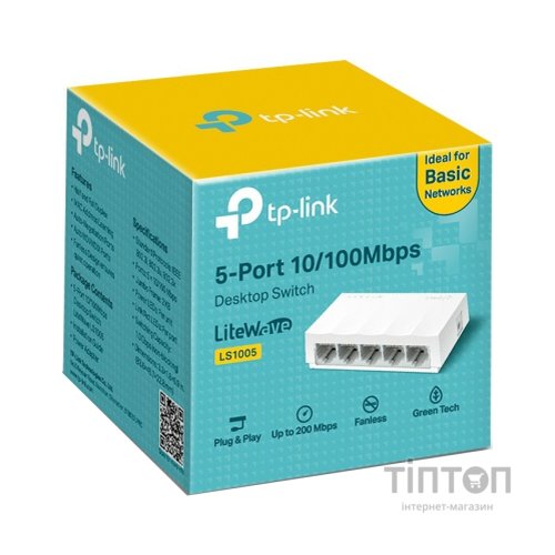 Комутатор мережевий TP-Link LS1005
