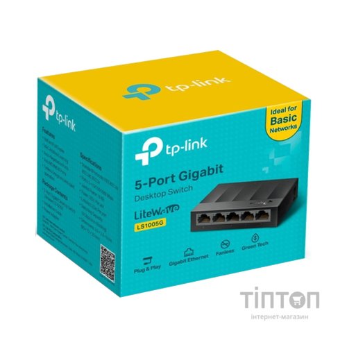 Комутатор мережевий TP-Link LS1005G