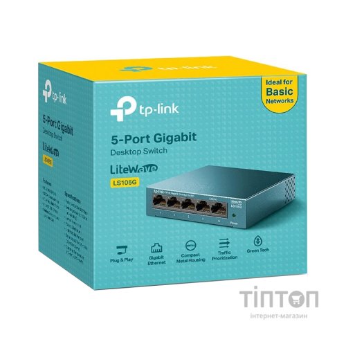 Комутатор мережевий TP-Link LS105G