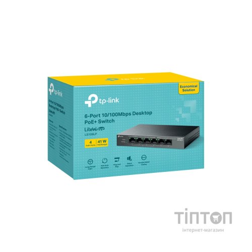 Комутатор мережевий TP-Link LS106LP