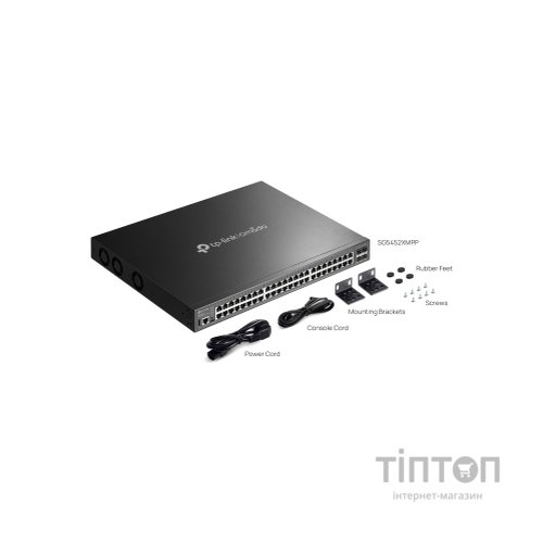 Комутатор мережевий TP-Link SG5452XMPP