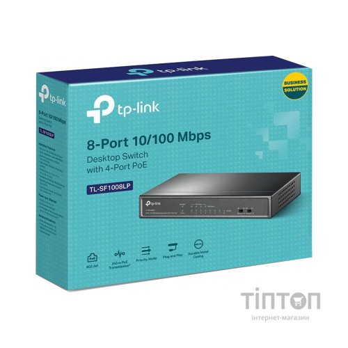 Комутатор мережевий TP-Link TL-SF1008LP