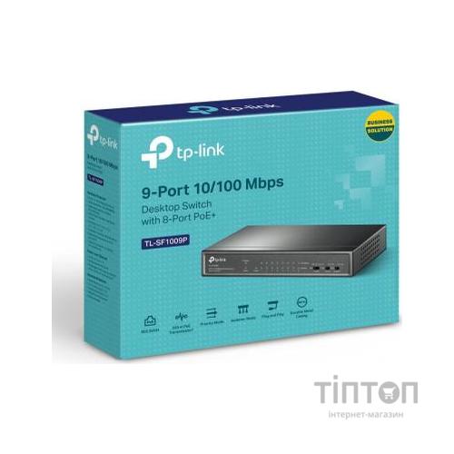 Комутатор мережевий TP-Link TL-SF1009P