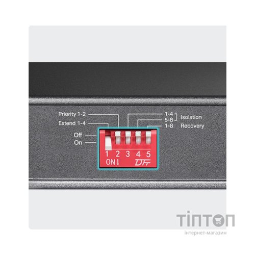 Комутатор мережевий TP-Link TL-SG1210PP