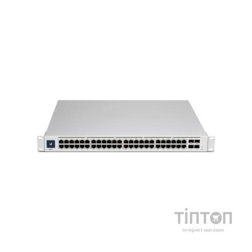 Комутатор мережевий Ubiquiti USW-48-POE