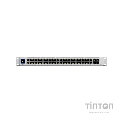 Комутатор мережевий Ubiquiti USW-48-POE