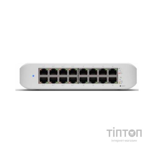 Комутатор мережевий Ubiquiti USW-Lite-16-PoE