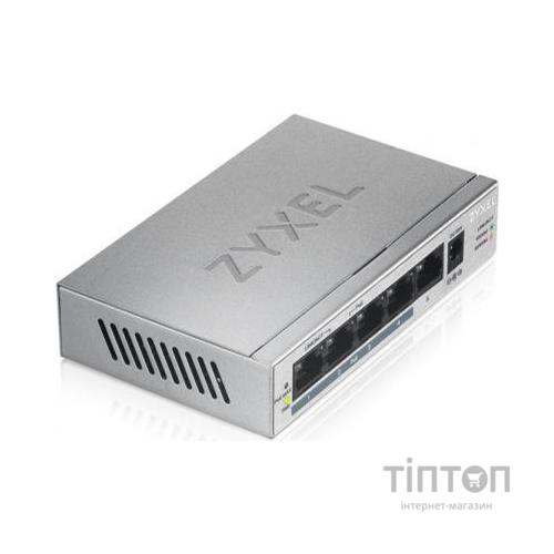 Комутатор мережевий ZyXel GS1005HP-EU0101F