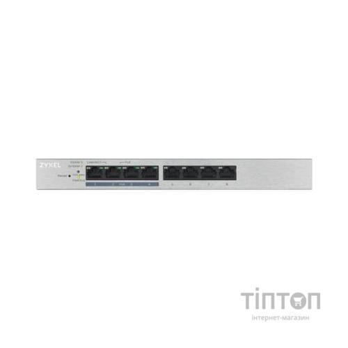 Комутатор мережевий ZyXel GS1200-8HPV2-EU0101F