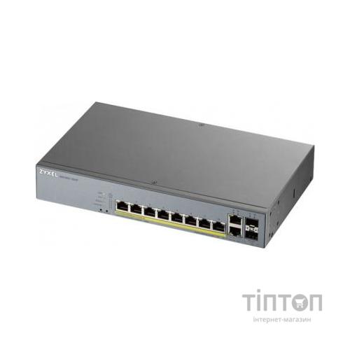 Комутатор мережевий ZyXel GS1350-12HP-EU0101F