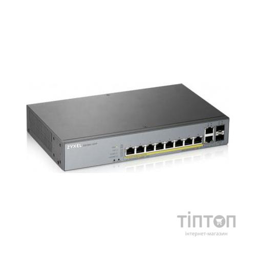 Комутатор мережевий ZyXel GS1350-12HP-EU0101F