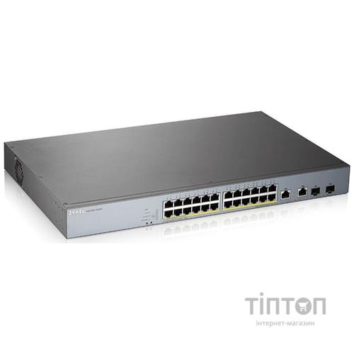 Комутатор мережевий ZyXel GS1350-26HP-EU0101F