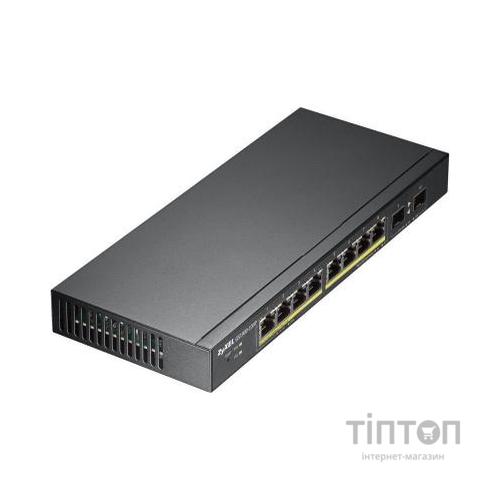 Комутатор мережевий ZyXel GS1900-10HP (GS1900-10HP-EU0101F)