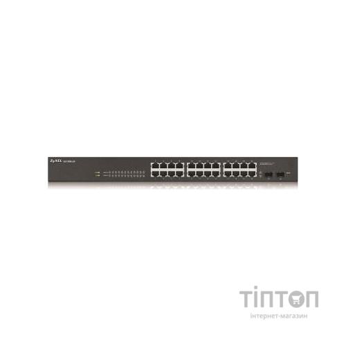 Комутатор мережевий ZyXel GS1900-24