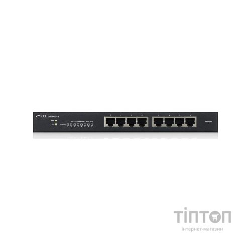 Комутатор мережевий ZyXel GS1900-8 (GS1900-8-EU0102F)