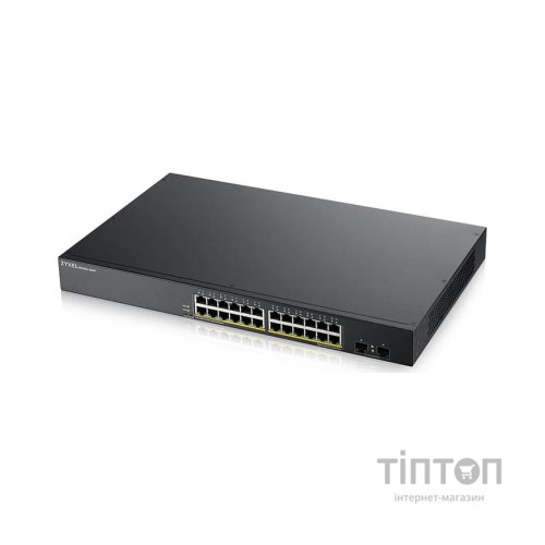 Комутатор мережевий ZyXel GS190024HPV2-EU0101F