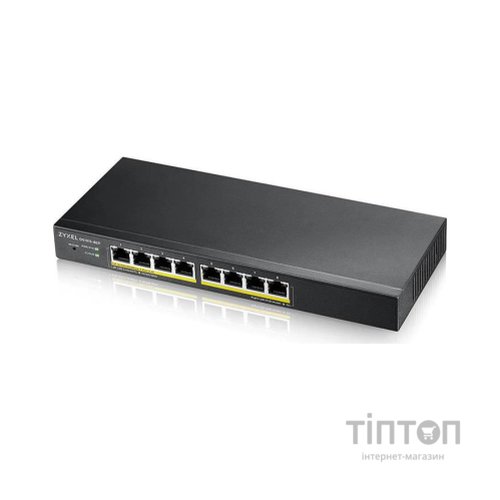 Комутатор мережевий ZyXel GS1915-8EP-EU0101F