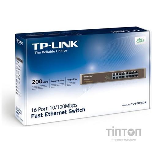 Комутатор TP-LINK TL-SF1016