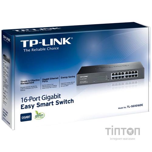 Комутатор TP-Link TL-SG1016DE