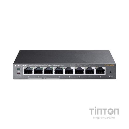 Комутатор TP-LINK TL-SG108PE