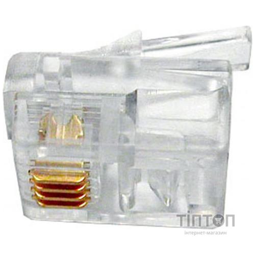 Конектор Atcom RJ12 6P4C (12419)