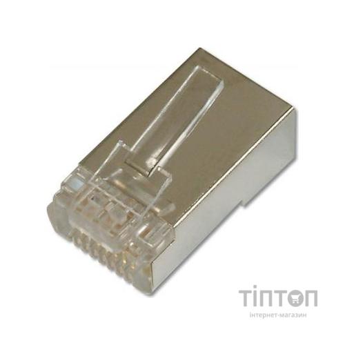 Конектор DIGITUS RJ45 cat.6 FTP 100шт (AK-219603)