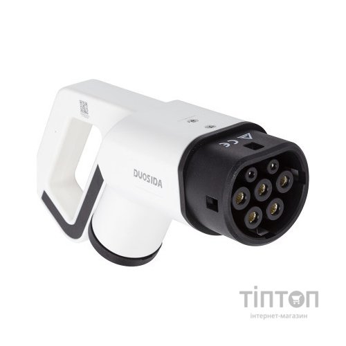 Конектор для заряджання електромобіля Duosida Type 2 (Female), 32A, 3-фазный (EV200207)