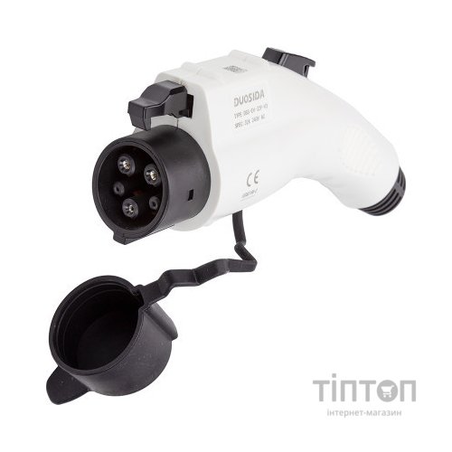 Конектор для заряджання електромобіля Duosida Type1 (Female), 32A, 1-фазный (EV200177)